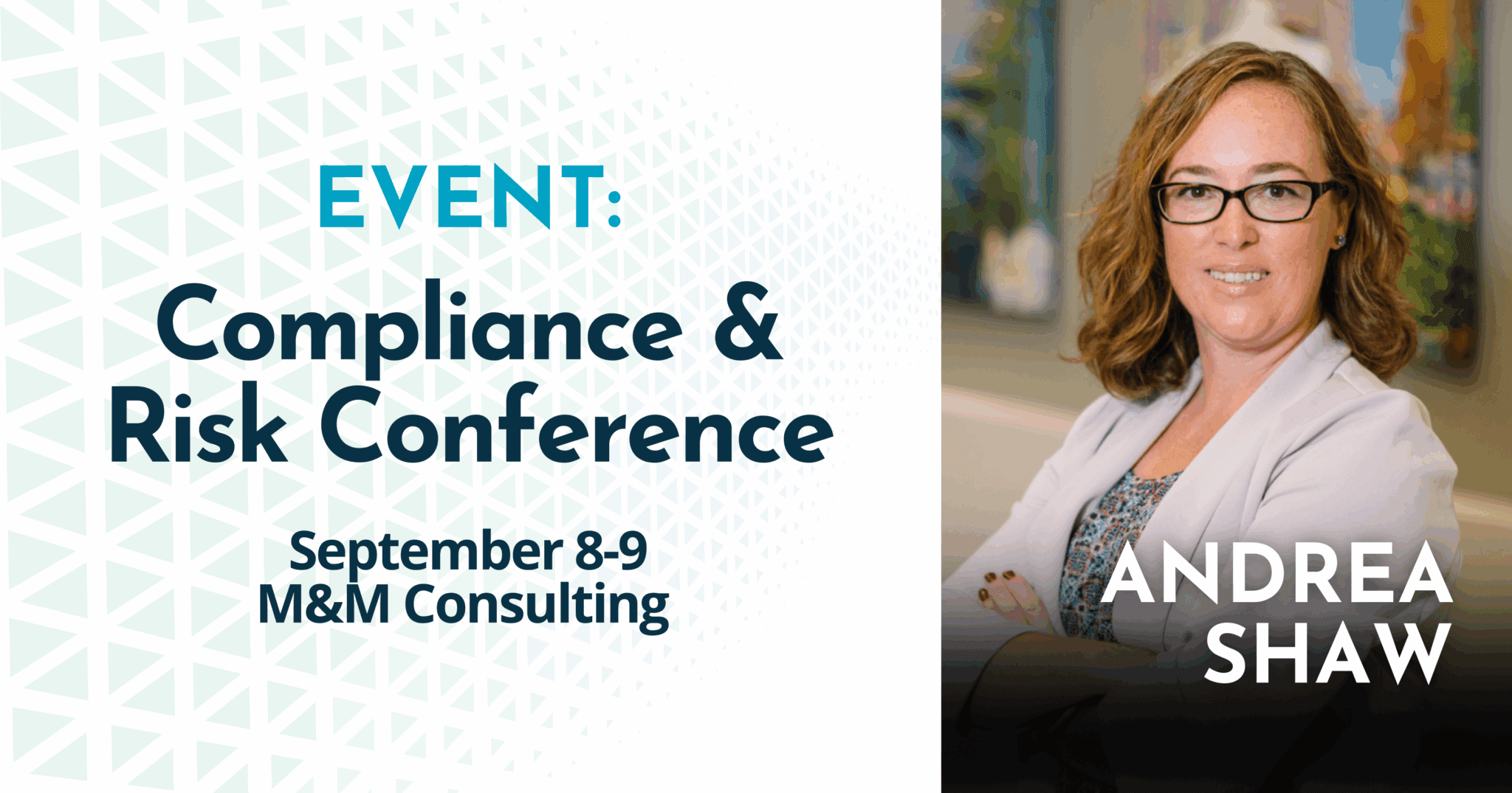 Andrea Shaw To Speak At Compliance & Risk Conference