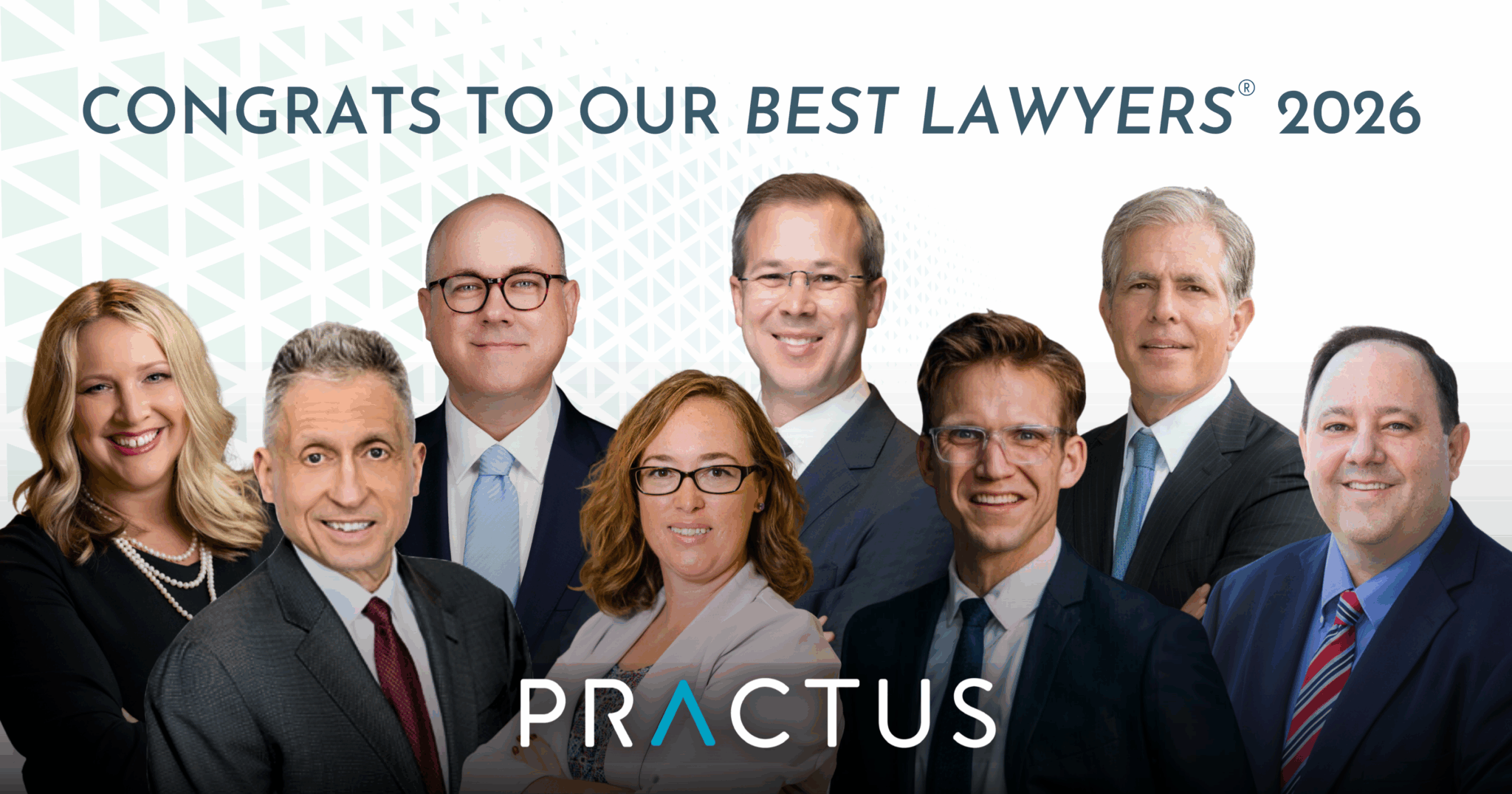 Congratulations to the Practus Attorneys included in Best Lawyers®  2026